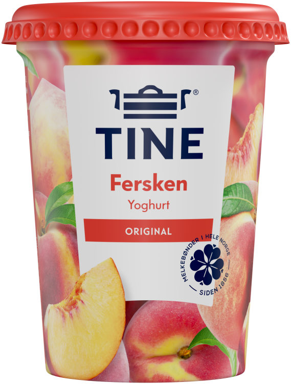 TINE® Yoghurt Fersken 500 g
