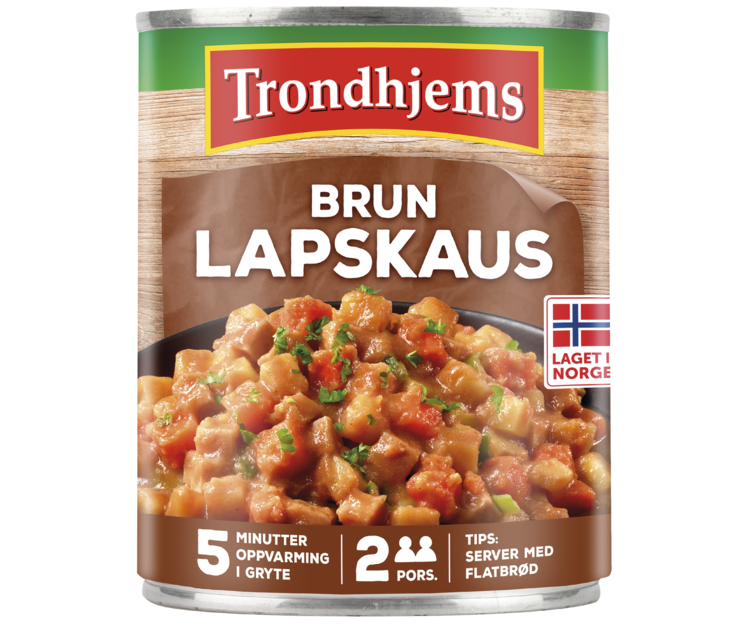 Brun lapskaus 800g