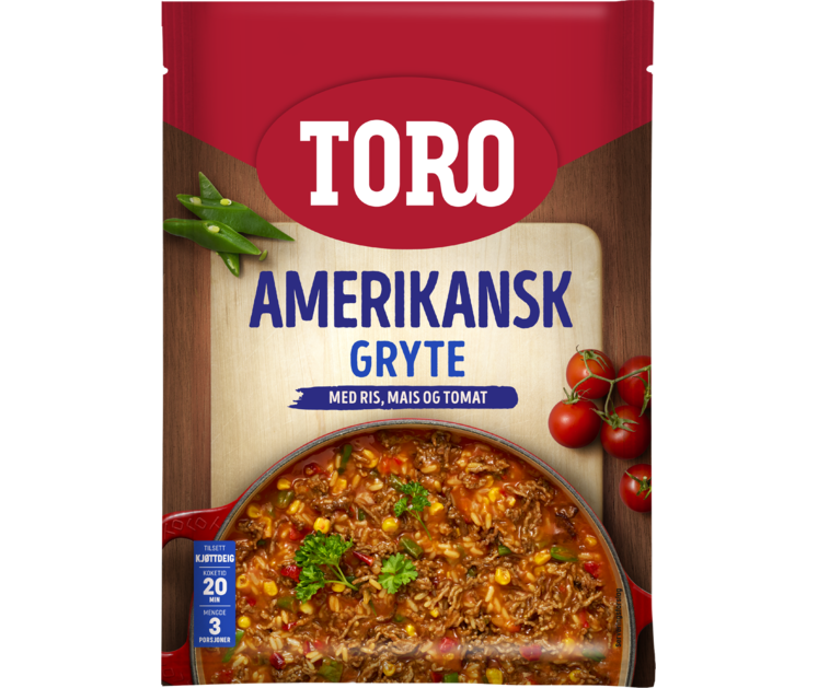 Amerikansk gryte 187g
