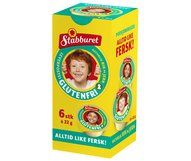 Glutenfri Leverpostei porsjon 22g