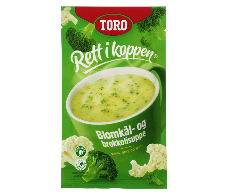 Blomkål- & brokkolisuppe 20g